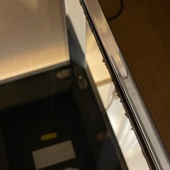 海外購入ミラーコンソールテーブルの画像