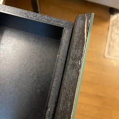 海外購入ミラーコンソールテーブルの画像