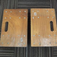 木製台車 2台セット 450×300×130 ★中古★の画像