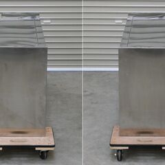 ≪zyt2556ジ≫ マルゼン ステンレス製 吊戸棚 幅150cm 奥行35cm 高さ60cm 壁掛け棚/吊り戸棚/食器棚/店舗/ガレージ/DIY/中古厨房機器/宮城県仙台市 71024-11の画像