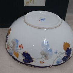 [1710] 保谷謹製　瑠璃光彩　中鉢（菓子鉢）の画像