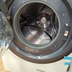 ★リユースのサカイつくば店★TK7263 SHARP ドラム式洗濯機 ES-S7D 7kg/3.5kg 19年製 動作確認／クリーニング済み　【リユースのサカイつくば店】 の画像