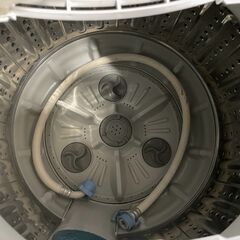 【無料】LG 5.5kg洗濯機 WF-C55SW  通電確認済み 0円 早い者勝ち 引取歓迎 配送OKの画像