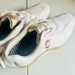 フットジョイ　FootJoy 女性用ゴルフシューズ　24cm  中古品の画像