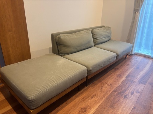 【決まりました】帆布　ソファー