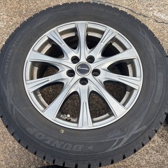 RAV4 プリウス215/65R16スタッドレスタイヤ アルミ付き4本セットの画像