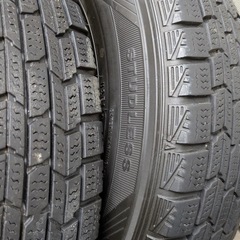 【決まりました】145/80-13スタッドレスタイヤ、鉄ホイールの画像
