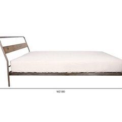 ★★引き渡し日限定★★a.depech　socph（ソコフシリーズ）　ダブルベッドフレーム+ ベッドオプションドロワーの画像