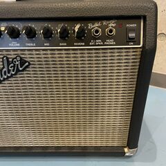 Fender Bullet Reverb スプリングリバーブ搭載ミニアンプ ノイズ対策仕様 - Studio NU-VU (スタジオヌーブ/西宮市/夙川)の画像