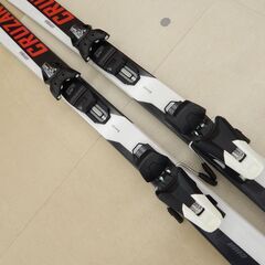 札幌市 清田区 フィッシャー スキー板 FISCHER CRUZAR FIRE 160㎝ ホワイト×レッド×ブラックの画像