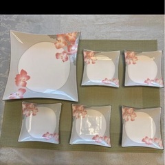 華工房茶碗と菓子皿セットの画像