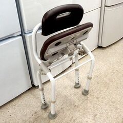 シャワーチェア パナソニック ユクリア PN-L41421 コンパクトワンタッチ モカブラウン 折りたたみ 背もたれ付き 介護 入浴用品 Panasonic ☆ 札幌市 北区 屯田 椅子の画像