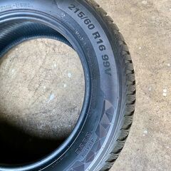 KUMHO SOLUS 4S HA32 215/60R16 99V M+S 中古タイヤ4本セットの画像