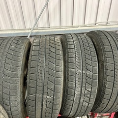 冬タイヤアルミ付き　Weds Fang RAZUL VRX 195/65r15 　2019年製　15インチ　の画像