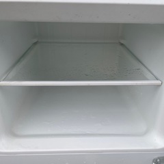 2ドア冷蔵庫2017年製の画像