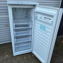 アクア　ノンフロン冷凍庫　2021年製　134L　AQF-GS13J (W)形の画像