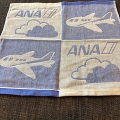 ANAガーゼハンドタオル等　未使用品の画像