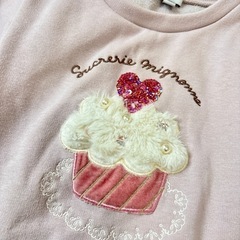 お取引中　any FAM 120センチ裏起毛トップス　の画像