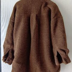 美品　ふかふかコート　暖かいです！ゆったりめの画像