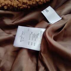 美品　ふかふかコート　暖かいです！ゆったりめの画像