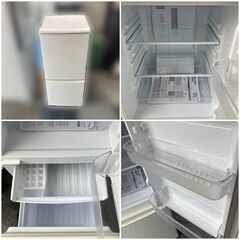 【お相手決まりました】【受付終了】良品家電 3点セット 一人暮らしに最適♬お引っ越し日時にお届け致します♬①冷蔵庫②洗濯機③電子レンジ 日時指定可能♬の画像