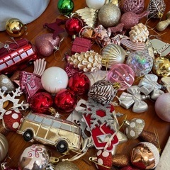 クリスマスツリー150cm/ディズニーオーナメント付き の画像