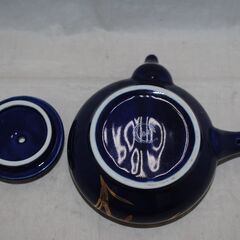 [1711] 美濃焼 雅東 急須と湯呑み 9個セット 陶器の画像