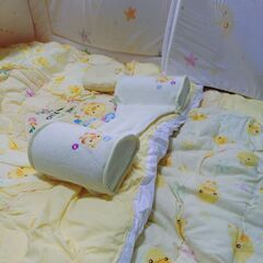 新生児用組布団セット(無料)の画像