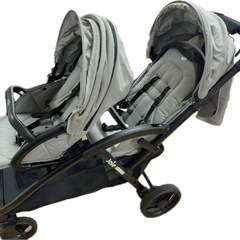 2人乗りベビーカー　カトージ　エヴァライトデュオの画像