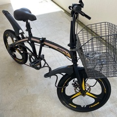 取り引き中　折りたたみ自転車の画像