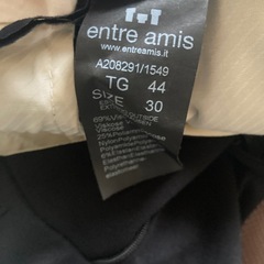 シンプルentre amis  アントレアミ　ストレッチ柔らかスラックス の画像