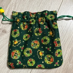 ハンドメイド　巾着の画像