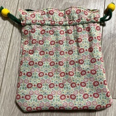 ハンドメイド　巾着の画像