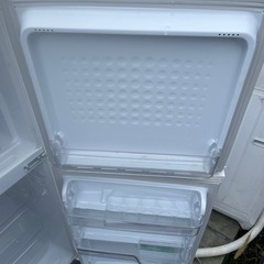 可愛い　きれい　2ドア　冷蔵庫の画像