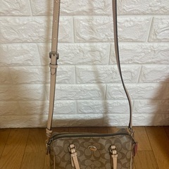 coach 2way ショルダーバッグの画像