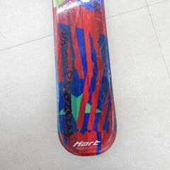 札幌市 清田区 HART ハート FrozenJ Rocker カービングスキー 146㎝ ストック・ビンディング・ケース付属の画像
