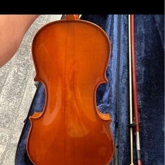 バイオリン 本体 ハードケース付きの画像