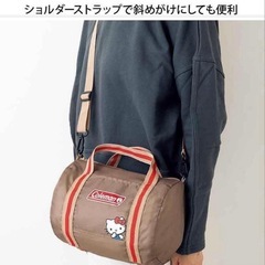 【新品】InRed付録コールマンHello kittyミニボストン型ポシェットの画像