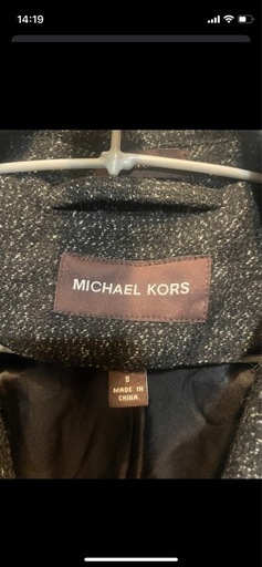 MICHAEL KORS ダークグレー コート US S
