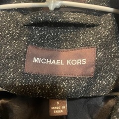 【11月14.15.16限定】 MICHAEL KORS ダークグレー コート US Sの画像