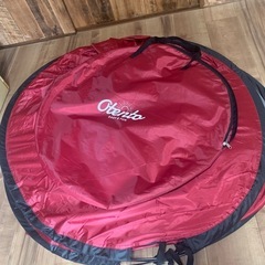 ❤️断捨離　早い者勝ち　ポップアップテント　キャンプアウトドアバーベキュードーム型3.４回使用のみの画像