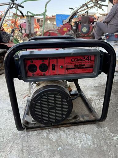 【福岡県みやま市】shindaiwa エンジン発電機EGM24L60Hz新ダイワ 福岡県みやま市】shindaiwa エンジン発電機 EGM24L60Hz 新ダイワ 発電