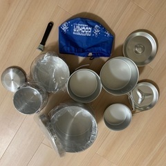 アウトドア　MIZUNO KOCHER YA-71 ミズノ　コッヘル　アルミ調理器具の画像