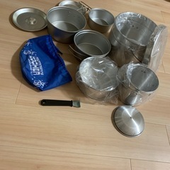 アウトドア　MIZUNO KOCHER YA-71 ミズノ　コッヘル　アルミ調理器具の画像