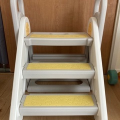 子供用 折りたたみ 踏み台　2段3段の画像