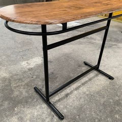 カウンターテーブル　椅子2個付きの画像