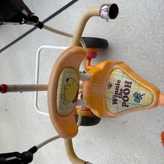 プーさん　三輪車の画像