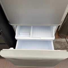  2021年製　シャープ　350L どっちもドア　SJ-W354H-Sの画像