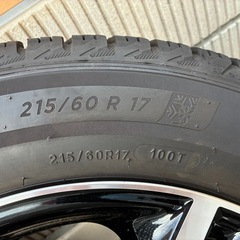 オデッセイ純正ホイール付きスタッドレスタイヤ　の画像