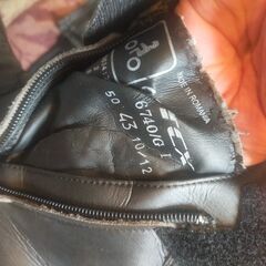 DUCATI 革ジャン　ライダーブーツの画像